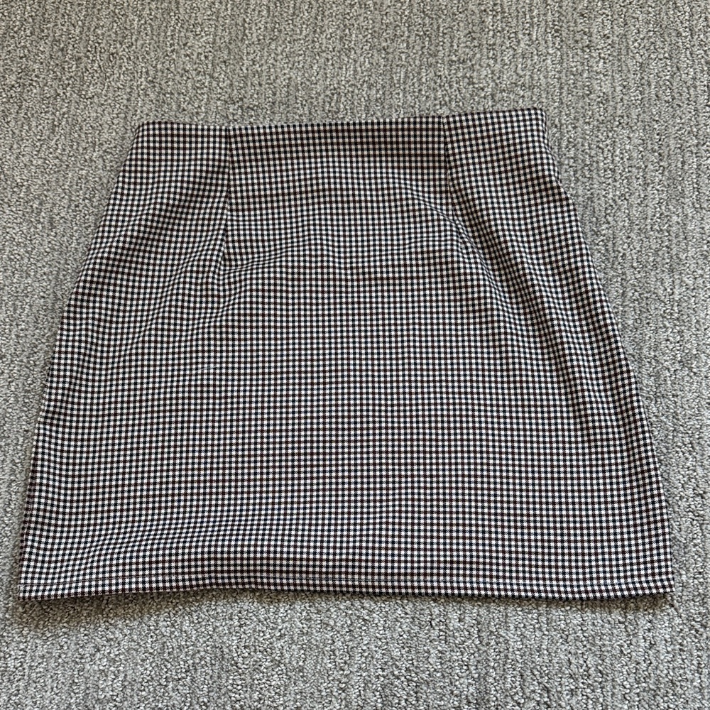 SHEIN Gingham Skirt